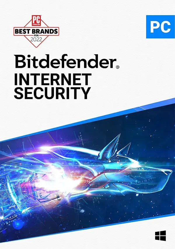 Bitdefender - Internet Security (3-Device) (2-Year Subscription) - Windows, Linux [Digital]
